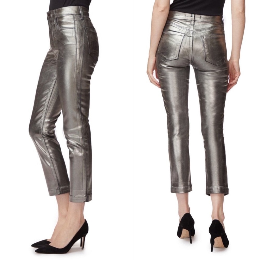 NWT J. Brand Ruby High Rise Crop Cigarette Jeans, size 24 - Picture 12 of 12